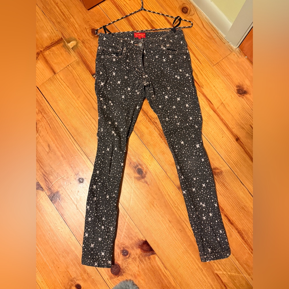 Vivienne Westwood Black Skinny Jeans with stars